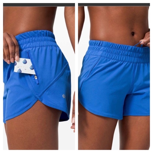 lululemon athletica Pants - Lululemon Tracker Short V *4" Wild Bluebell 6;8